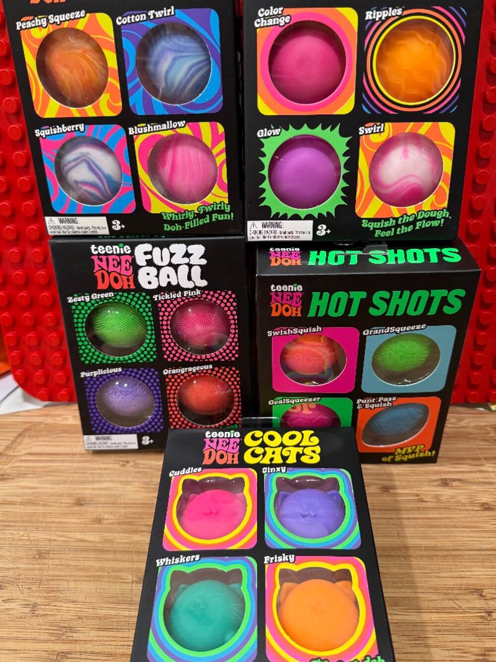NEW!! 5 PACK of TEENIE NEEDOH's! 20 total pieces in all!